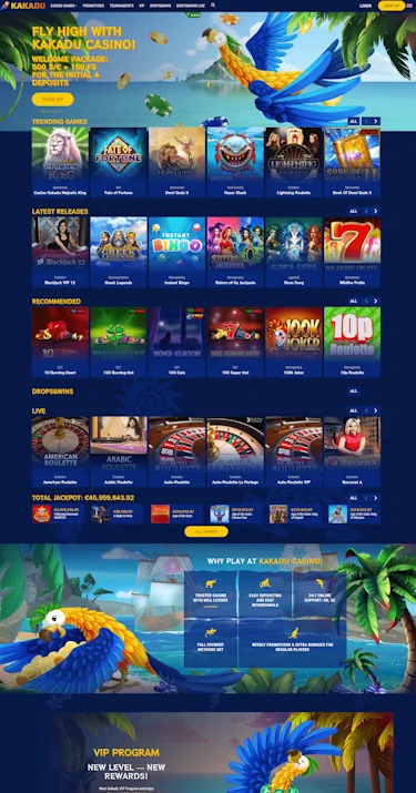 Kakadu Casino Online
